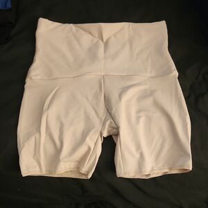 Women's Cream High-Waisted Shapewear